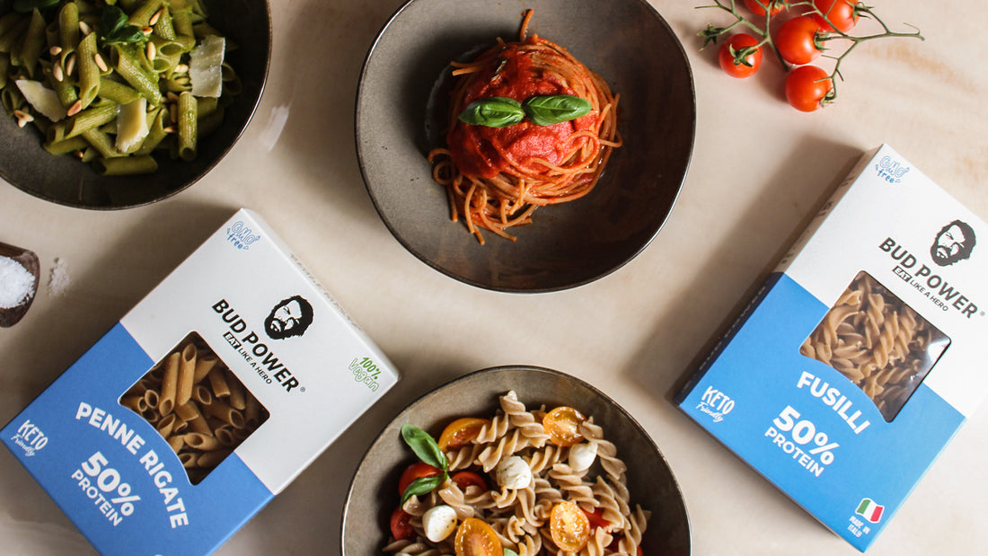 Bud Power Protein Pasta: the complete meal to stay fit!