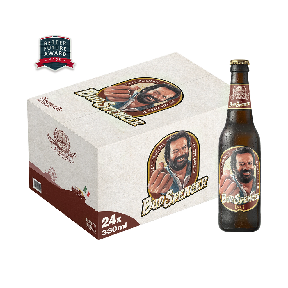 La Leggendaria Birra di Bud Spencer (24 Bottiglie x 33cl)