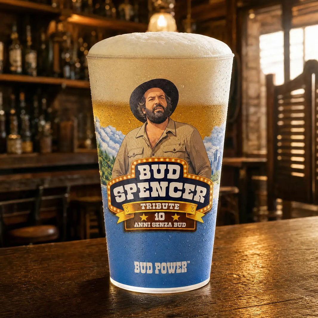 Bud Power - Bud Spencer Tribute Cup Set (6 × 0.4L)