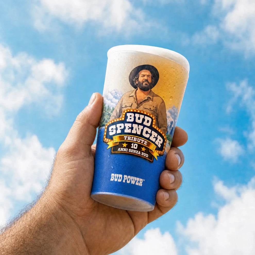 Bud Power - Bud Spencer Tribute Cup Set (12 × 0.4L)