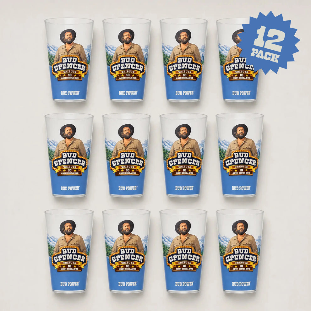 Bud Power - Bud Spencer Tribute Cup Set (12 × 0.4L)