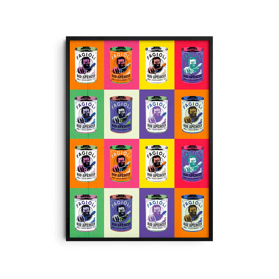 Bud Spencer - Pop Art Beans Poster