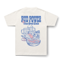 Bud Power - Beer & Sausage T-Shirt (Blue Print)