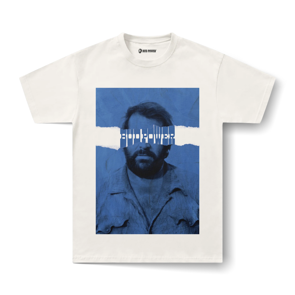 Bud Power - Portrait T-Shirt (Blue Print)
