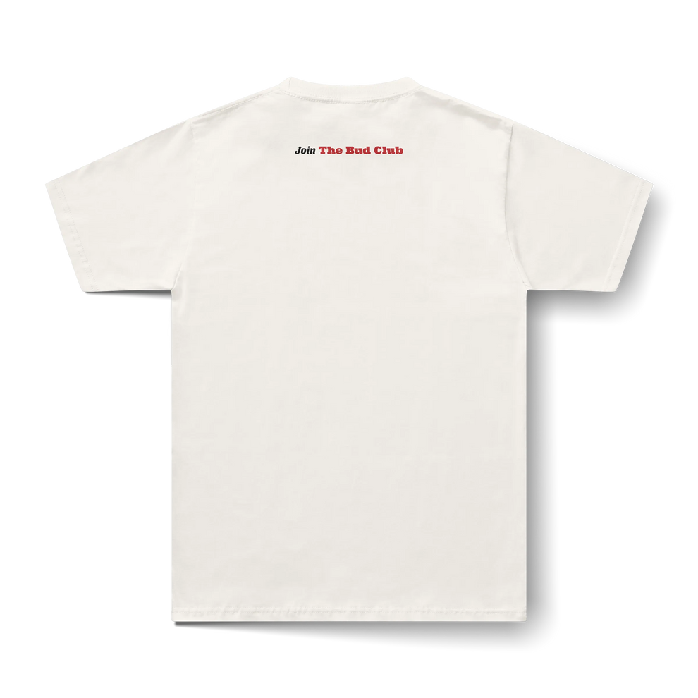 Bud Power - Portrait T-Shirt (Red Print)