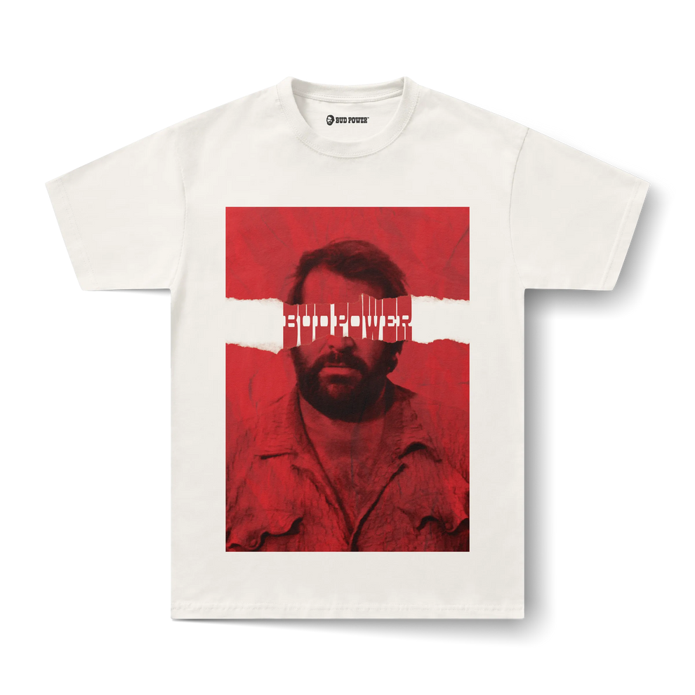 Bud Power - Portrait T-Shirt (Red Print)