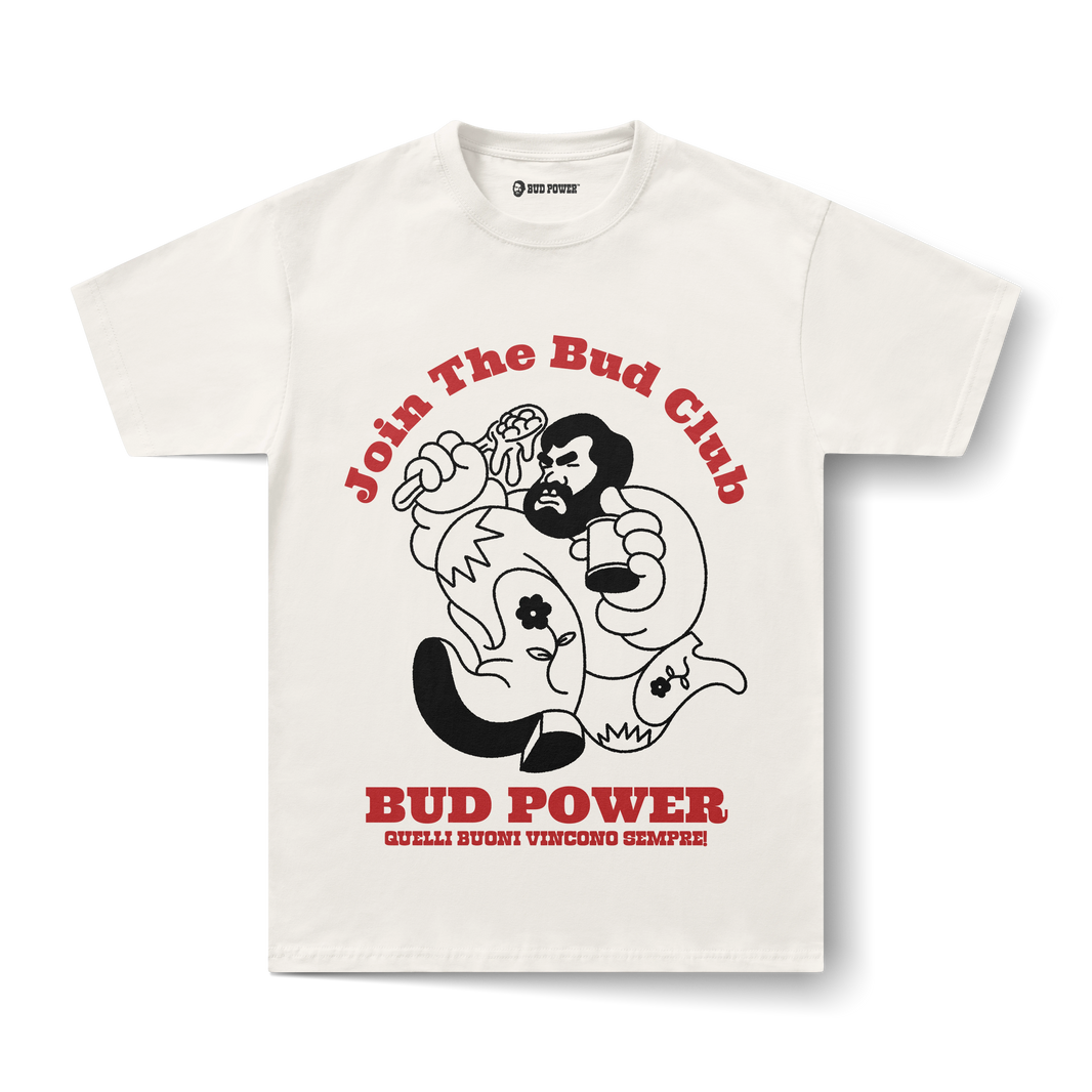Bud Power - Portrait T-Shirt (Rot Print)