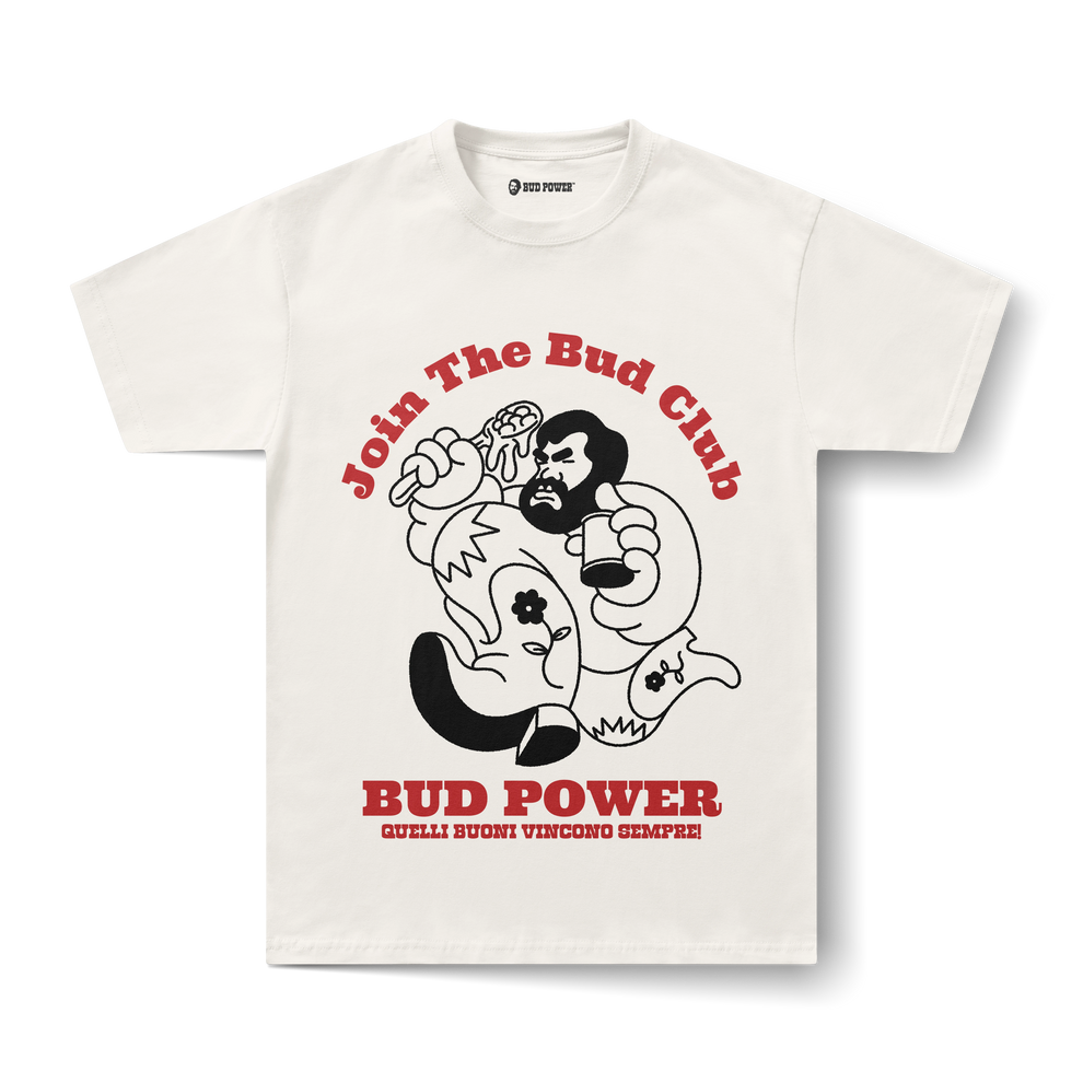 Bud Power - Portrait T-Shirt (Rot Print)
