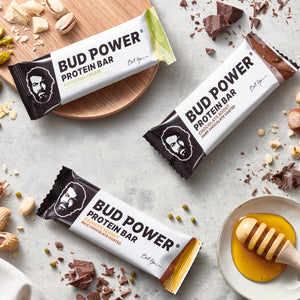 Bud Power® - Plant-Based Protein Bars (12pcs)